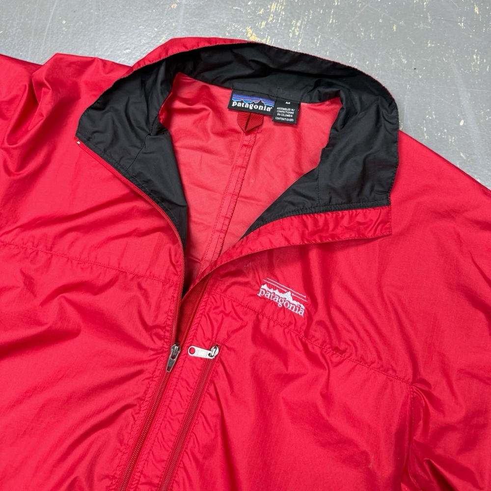 Patagonia Rain Jacket Full Zip Crew Neck Outdoor Rain Trail Lifestyle Medium - Picture 4 of 7